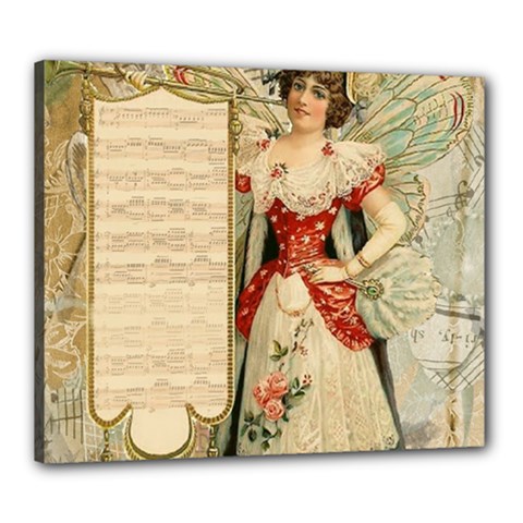 Fairy 1229010 1280 Canvas 24  X 20  (stretched) by vintage2030