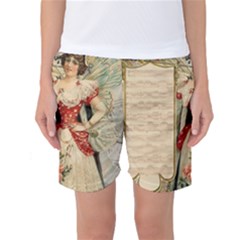 Fairy 1229010 1280 Women s Basketball Shorts by vintage2030