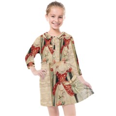 Fairy 1229010 1280 Kids  Quarter Sleeve Shirt Dress by vintage2030