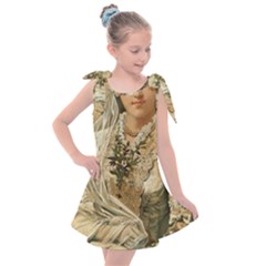 Vintage 1229015 1920 Kids  Tie Up Tunic Dress