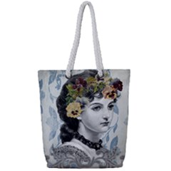 Vintage 1229006 1920 Full Print Rope Handle Tote (small) by vintage2030