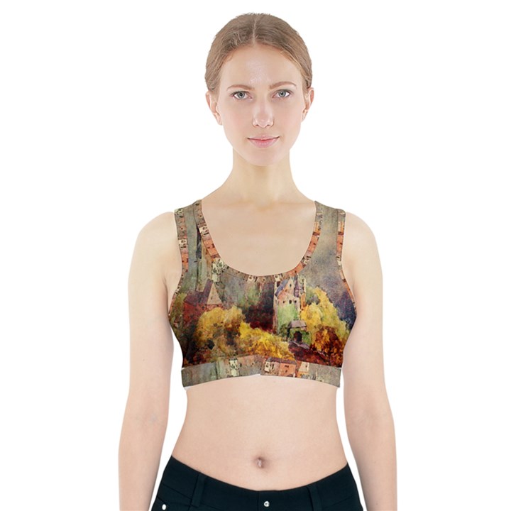 Painting 1241680 1920 Sports Bra With Pocket