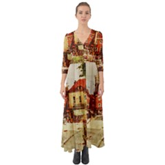 Painting 1241683 1920 Button Up Boho Maxi Dress by vintage2030