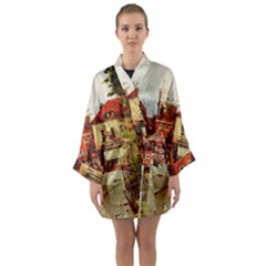 Painting 1241683 1920 Long Sleeve Kimono Robe