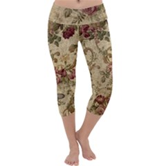 Background 1241691 1920 Capri Yoga Leggings by vintage2030