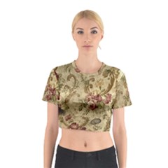 Background 1241691 1920 Cotton Crop Top by vintage2030