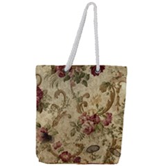 Background 1241691 1920 Full Print Rope Handle Tote (large) by vintage2030