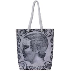 Vintage 1181664 1280 Full Print Rope Handle Tote (small) by vintage2030