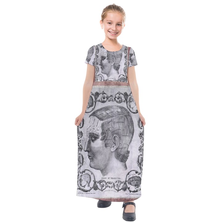 Vintage 1181664 1280 Kids  Short Sleeve Maxi Dress