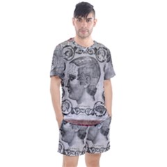 Vintage 1181664 1280 Men s Mesh Tee And Shorts Set