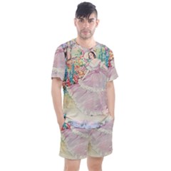 Vintage 1203865 1280 Men s Mesh Tee And Shorts Set