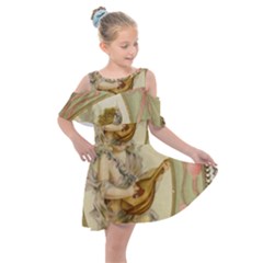 Valentine 1171161 1280 Kids  Shoulder Cutout Chiffon Dress