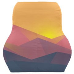 Image Sunset Landscape Graphics Car Seat Back Cushion  by Sapixe