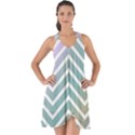 Zigzag Line Pattern Zig Zag Show Some Back Chiffon Dress View1