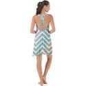 Zigzag Line Pattern Zig Zag Show Some Back Chiffon Dress View2