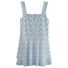 Vintage Pattern Chevron Kids  Layered Skirt Swimsuit