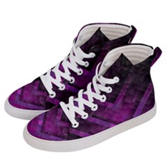 Background Wallpaper Motif Design Men s Hi-top Skate Sneakers by Sapixe