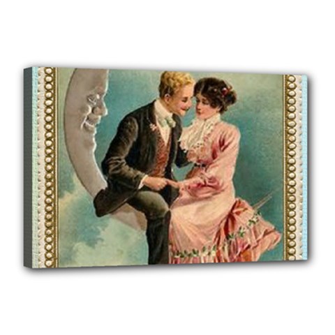 Valentine 1171222 1280 Canvas 18  X 12  (stretched) by vintage2030