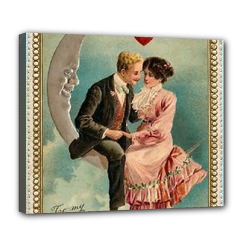 Valentine 1171222 1280 Deluxe Canvas 24  X 20  (stretched) by vintage2030