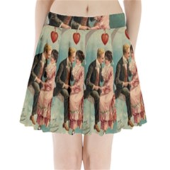 Valentine 1171222 1280 Pleated Mini Skirt by vintage2030