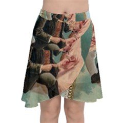 Valentine 1171222 1280 Chiffon Wrap Front Skirt by vintage2030