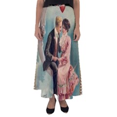 Valentine 1171222 1280 Flared Maxi Skirt by vintage2030