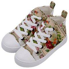 Ornate 1171143 1280 Kid s Mid-top Canvas Sneakers by vintage2030