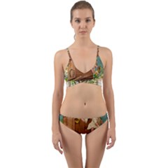 Valentine 1171220 1920 Wrap Around Bikini Set by vintage2030