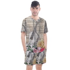 Vintage 1167772 1920 Men s Mesh Tee And Shorts Set