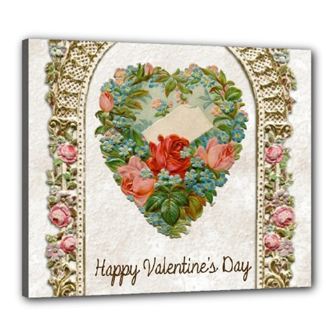 Valentines Day 1171148 1920 Canvas 24  X 20  (stretched) by vintage2030