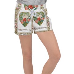 Valentines Day 1171148 1920 Women s Velour Lounge Shorts by vintage2030