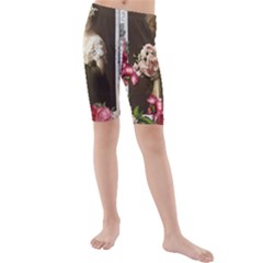 Vintage 1168517 1920 Kids  Mid Length Swim Shorts by vintage2030