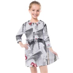 Vintage 1168512 1920 Kids  Quarter Sleeve Shirt Dress by vintage2030