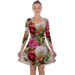 Ornate 1171145 1280 Quarter Sleeve Skater Dress