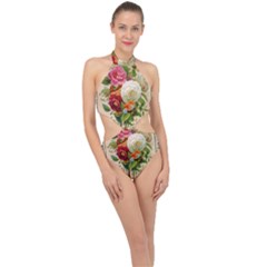 Ornate 1171145 1280 Halter Side Cut Swimsuit