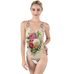 Ornate 1171145 1280 High Leg Strappy Swimsuit