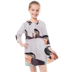 Vintage 1133810 1920 Kids  Quarter Sleeve Shirt Dress