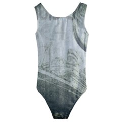 Vintage 1135014 1920 Kids  Cut-out Back One Piece Swimsuit