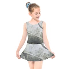 Vintage 1135014 1920 Kids  Skater Dress Swimsuit