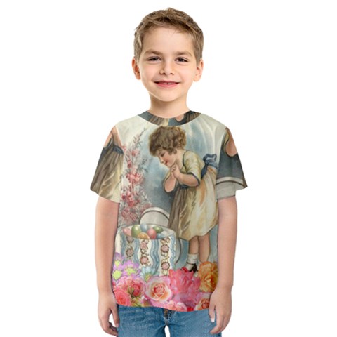 Easter 1225815 1280 Kids  Sport Mesh Tee by vintage2030