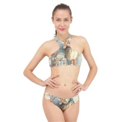 Easter 1225815 1280 High Neck Bikini Set by vintage2030