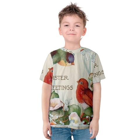 Easter 1225824 1280 Kids  Cotton Tee by vintage2030