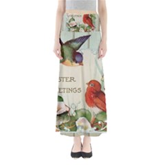 Easter 1225824 1280 Full Length Maxi Skirt by vintage2030