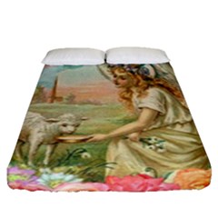 Easter 1225814 1280 Fitted Sheet (queen Size) by vintage2030