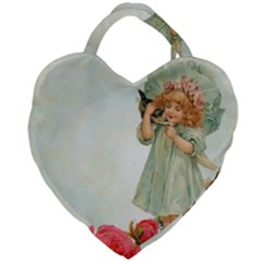 Vintage 1225887 1920 Giant Heart Shaped Tote