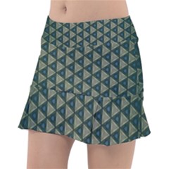 Texture Background Pattern Tennis Skirt