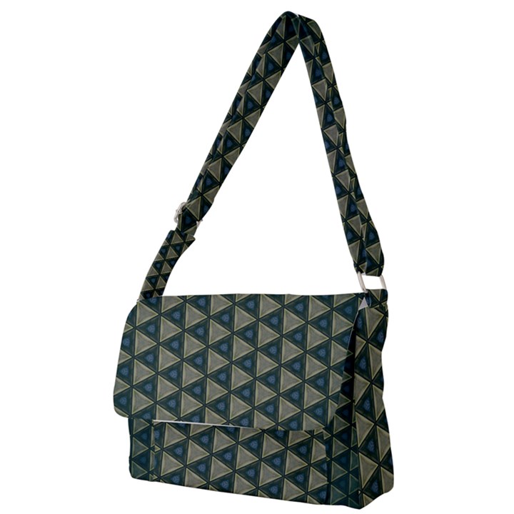 Texture Background Pattern Full Print Messenger Bag