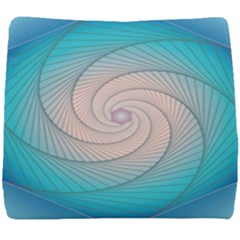 Decorative Background Blue Seat Cushion by Sapixe