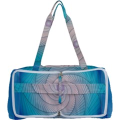 Decorative Background Blue Multi Function Bag	