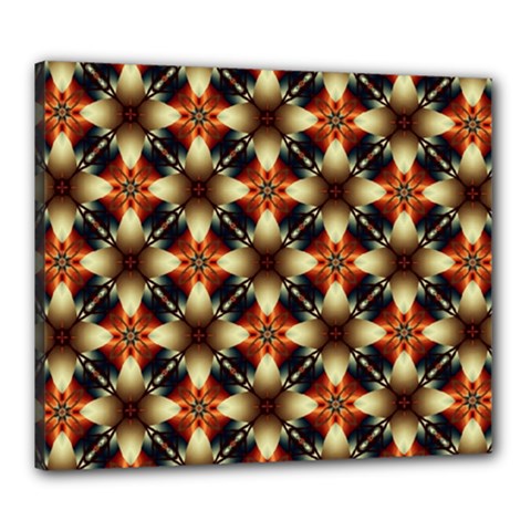 Kaleidoscope Image Background Canvas 24  X 20  (stretched) by Sapixe